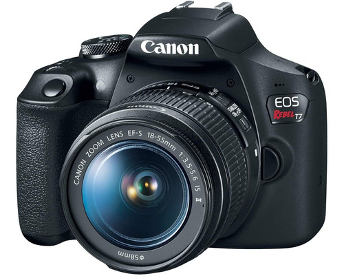 Camara Canon Eos Rebel T7 Dslr Con Lente 18 55 Is Video Hd