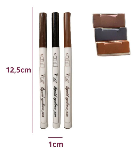 Caneta Microblanding Para Sobrancelha Henna Tebori Fio A Fio