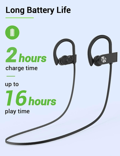 Auriculares Bluetooth Stiive 53, Deportivos Y Resistentes