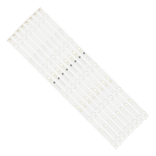 Kit Leds Hkp49sm8 Hkp49sm9 (8tiras 5leds) - Aluminio, Nuevo