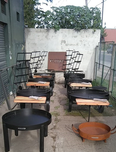 Fogonero Asador Parrillon Lacar Kutral 1mt De Diámetro