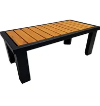 Comprar Mesa Ratona De Acero Y Madera Para Parques Y Jardines