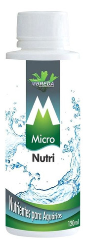 Fertilizante Mbreda Micronutri Micro 120ml Aquario Plantado