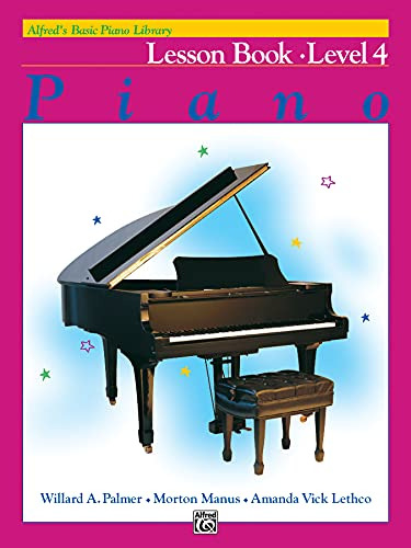 Book : Alfreds Basic Piano Library Lesson Book, Bk 4...