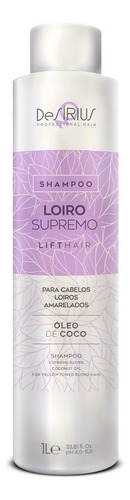 Shampoo Loiro Supremo 1l - De Sírius