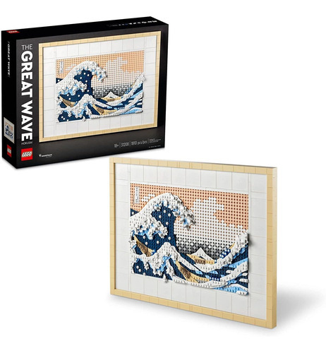 Kit De Construcción Lego Art Hokusai La Gran Ola 31208 3+ Cantidad de piezas 1810