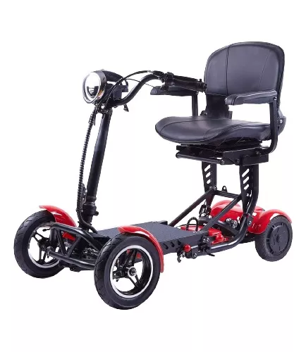Scooter de movilidad de 4 ruedas silla de ruedas móvil de energía eléctrica  mejorada para adultos mayores con luces plegable y compacto scooter de –  Yaxa Costa Rica