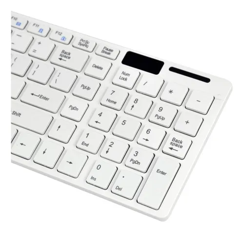 Combo Teclado Mouse Inalámbrico Ultra Delgado + Protector