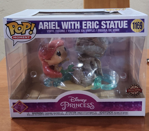 Funkonpop Moment Ariel With Eric Statue Se Disney Princess