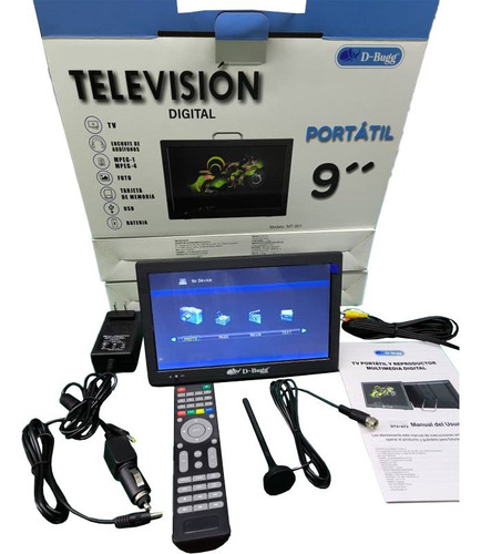 Kit Pantalla Portatil 9 + Cable Hdmi A Usb-c D-bugg