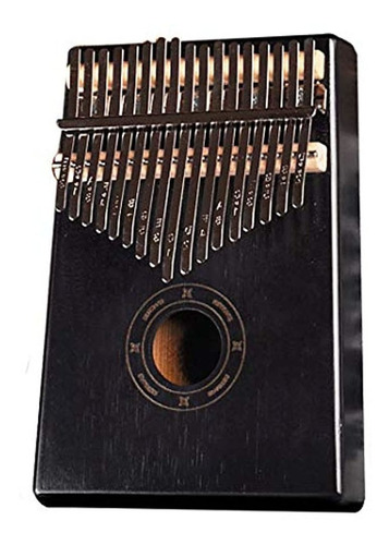 Kalimba Piano De Pulgar De 17 Teclas Fabricado En Caoba Maci