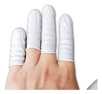 Comprar Dedales De Látex Antielectrostáticos Blancos Gruesos 600