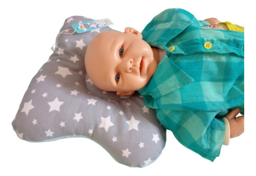 Almohada Plagiocefalia Cabeza Plana Bebe 6-12 Meses 