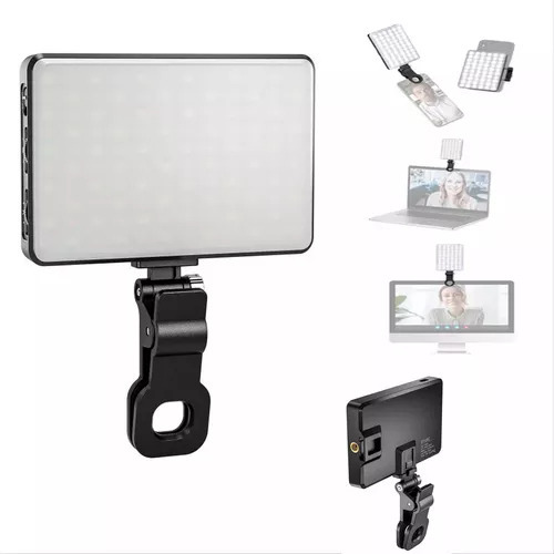 Luz De Relleno Led Portátil Para Teléfono Celular Con Clip