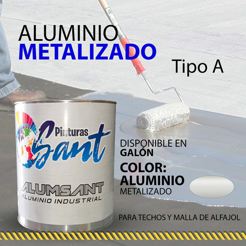 Pintura Aluminio Metalizado Tipo A Sant Galon / 10572