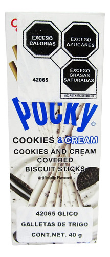 Glico Pocky Cubierta Galleta Crema 70 Grs Cookies And Cream