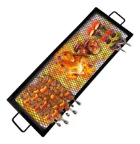 Comprar Febtech Rejilla Rectangular Para Fogata 32 X 15  Marks Asa