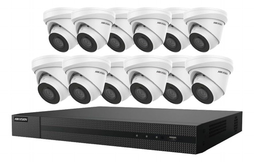 Hikvision Eki-k164t412 16ch 8mp 4k Nvr Con 4tb Hdd Y 12 4mp