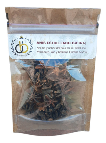 Botanicos Individuales Anis Estrellado 20gr Mixologia Caba