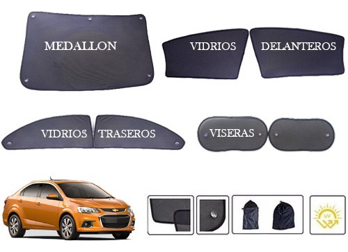 Parasol Cortinas Chevrolet Sonic Md. 2011 - 2016 Ct: Pp14