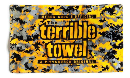 Toalla Terrible Camuflaje Pittsburgh Steelers