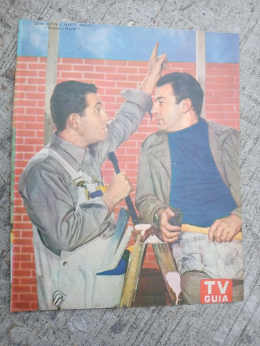 Poster Tv Guia John Astin Y Marty Ingels - Dickens Y Fenster