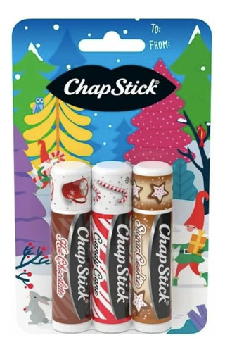 Chapstick Balsamo Labial Pack X3 Limited Edition 