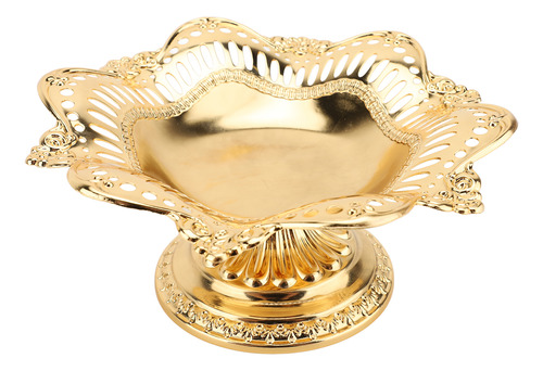 Bandeja De Mesa De Café Com Padrão Vintage De Metal Multifun