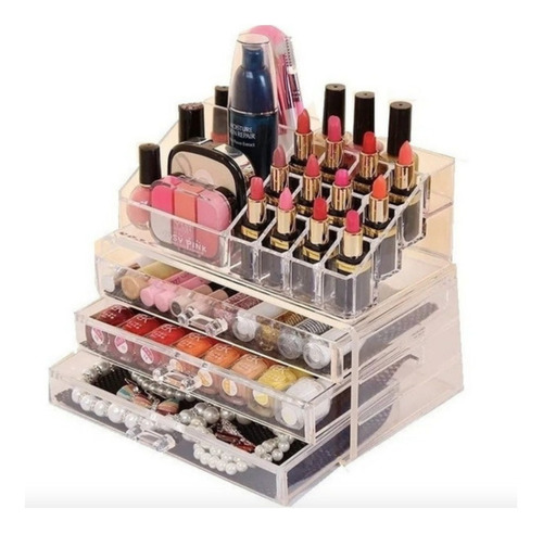 Organizador Cosmeticos Maquillaje De Acrilico Cosmetiquero