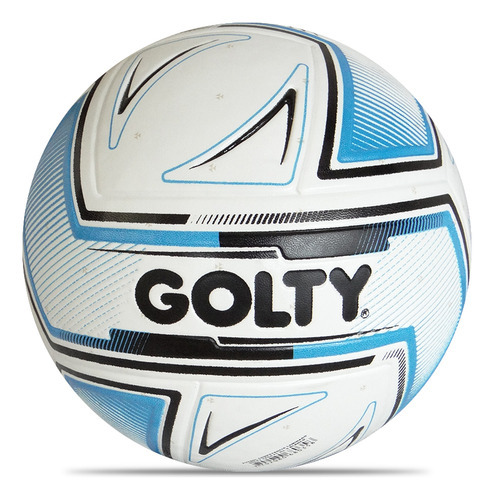 Balón Fútbol Golty Competencia Laminado  Tech Fc No.5-blanco Color Blanco