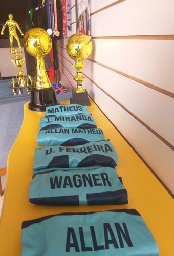 Jogo De Camisas+calção Fardamento Uniforme Futebol 10 Peças