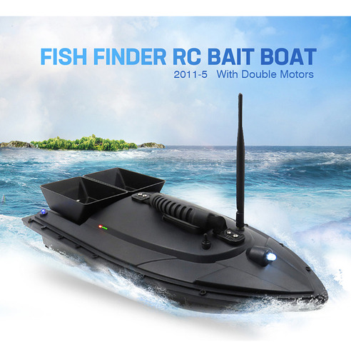 Barco De Control Remoto Fish Rc Boat, 1.5 Kg Finder Flytec F