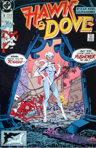 Hawk And Dove (halcon Y Paloma) Nro. 8 Dc (1990)