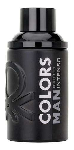 Perfume preto intenso Benetton Colors Man para homens 60 ml