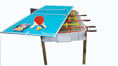 Oferta Dia Del Niño Metegol Fundicon + Ping Pong Kit Yeerom®