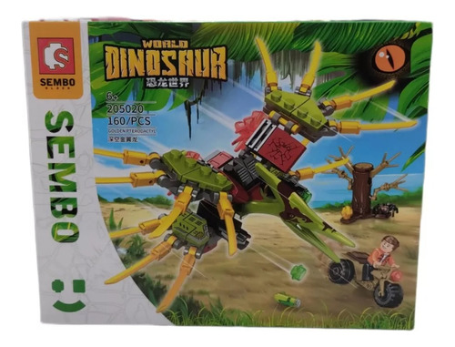 Dinosaurios Para Armar 157/160 Piezas Sembo Block A200832