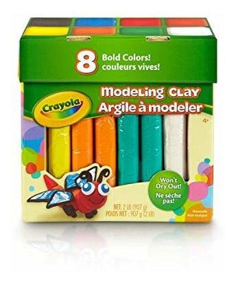 Crayola Modeling Clay In Bold Colors, 2 Libras, 5kton