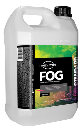 Líquido Para Maquina Fumaça 5 Lts 2 Tutti-frutti + 2 Neutro