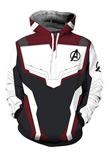 Avengers Endgame Sudadera Talla Extra Unisex Capitan America