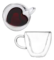 Comprar Pocillo Taza Café 180 Ml Doble Pared Vidrio Borosilicato X1 Color Transparente Café\u002Fte\u002Fshot