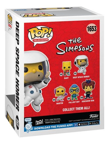 Funko Pop! The Simpsons Deep Space Homer #1653 Original