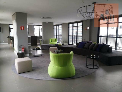Studio Com 1 Dormitório Para Alugar, 33 M² Por R$ 2.500/mês - Santa Efigênia - São Paulo/sp - St0028
