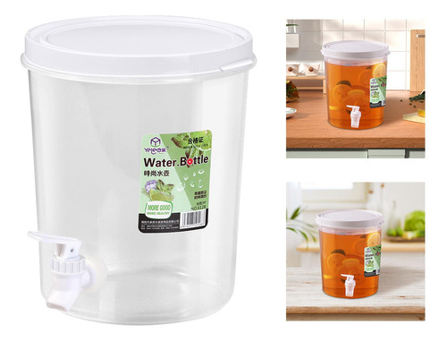 Hervidor Frío Para Refrigerador Con Jarra De 5l Redondo