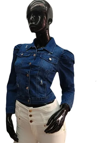 Chamarras de mezclilla para mujer de moda hotsell