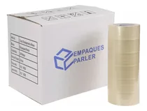 Comprar Cinta De Embalaje Transparente Y Canela 48mmx150m Caja 36pzs