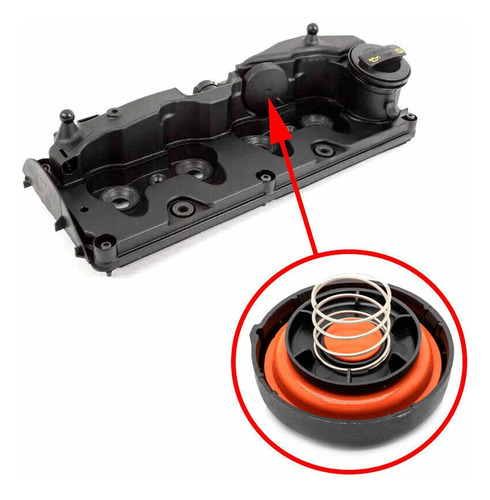 Tapa De Valvula Pcv De Culata 03l103469f Para Vag Vw Audi