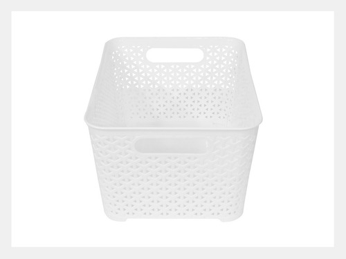 Imagen 3 de 10 de Cesto Ratan Plastico Para Ropa Juguetes Grande Colombraro