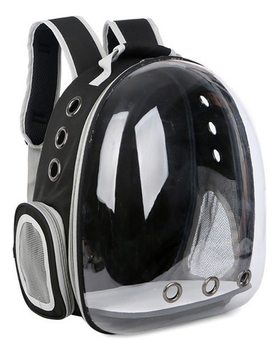 - Mochila Porta Gatos Con Cápsula De Burbujas Transparente,
