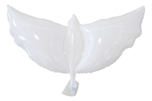10 Globos Con Forma De Paloma Blanca Voladora Para Decoració