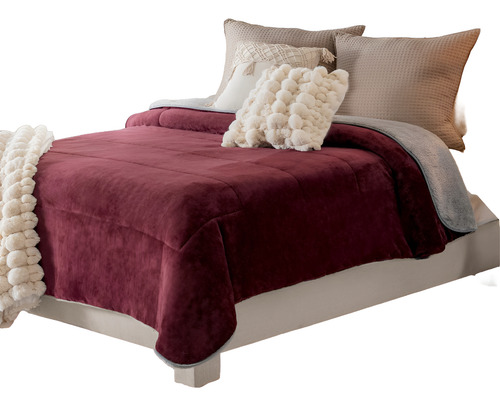 Cobertor King Size Invernal Turquesa Borrega Premium